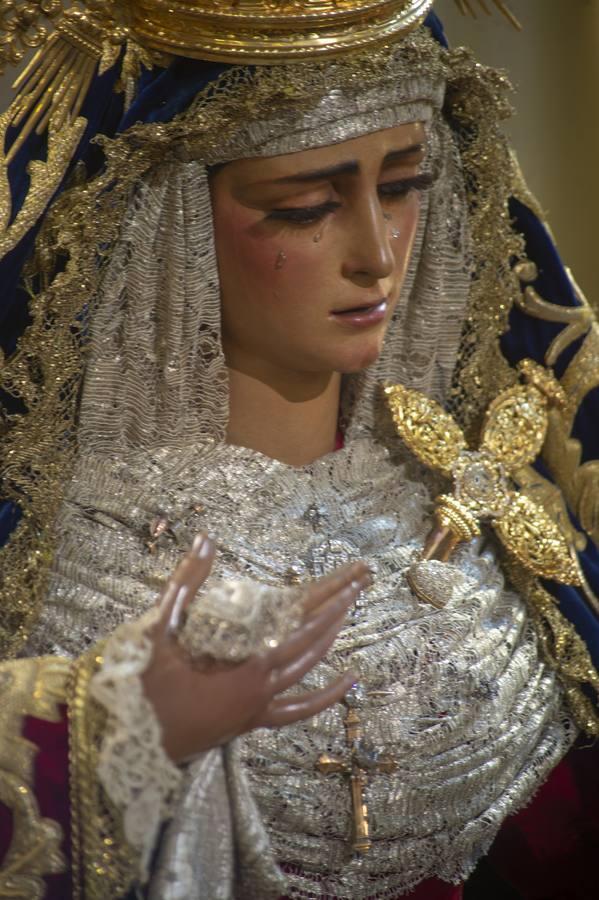 La Virgen de las Angustias de los Gitanos, en el día de la Natividad