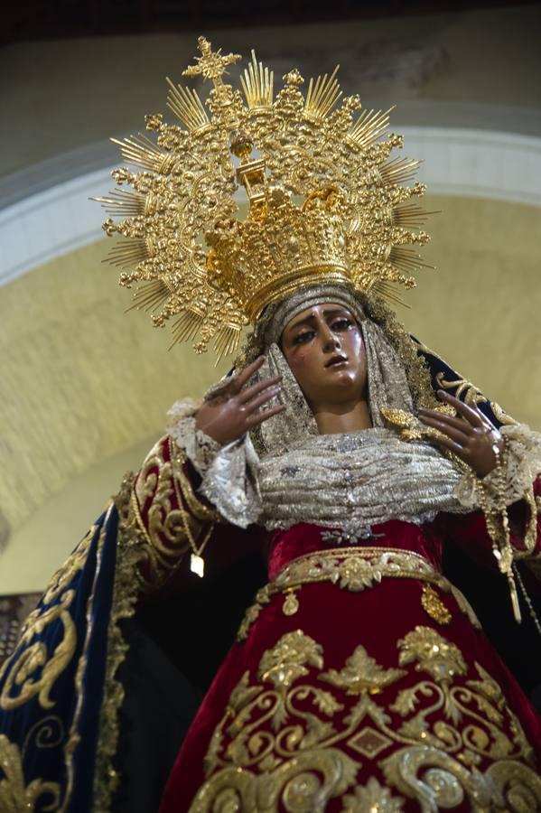 La Virgen de las Angustias de los Gitanos, en el día de la Natividad