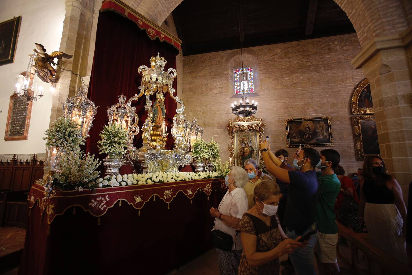 La celebración de la festividad de la Virgen de la Fuensanta en Córdoba, en imágenes