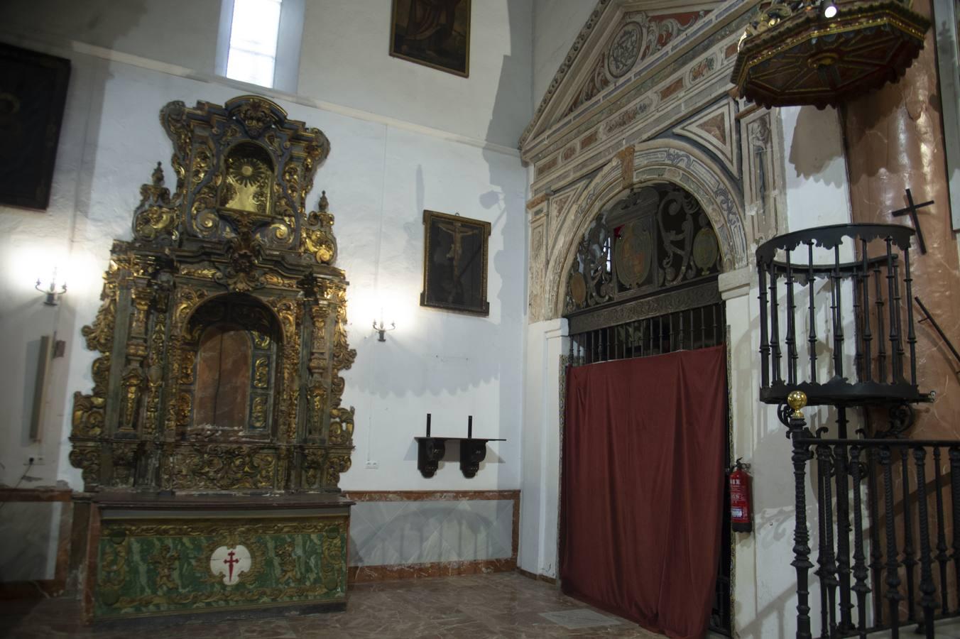 Las últimas imágenes antes de la restauración de la iglesia de Santiago