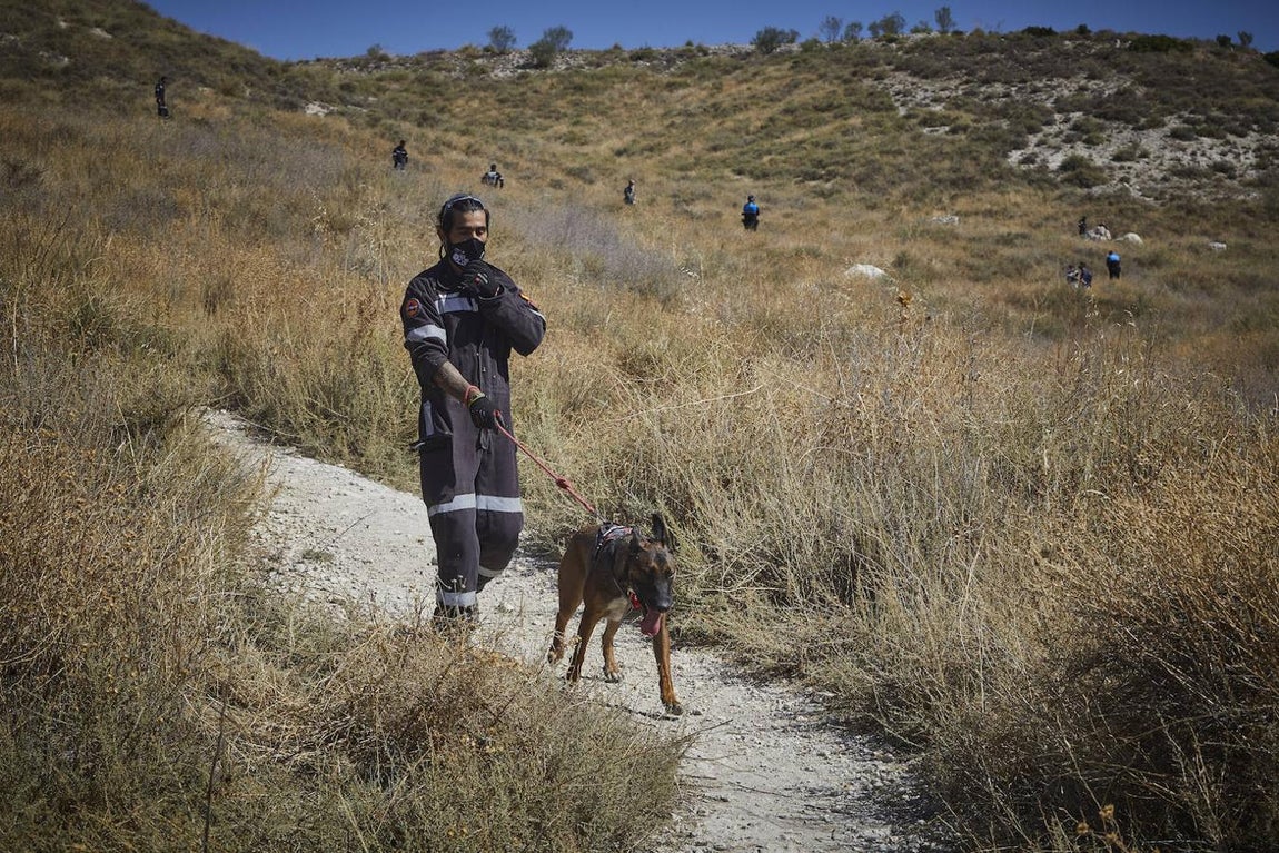 La búsqueda de la joven cordobesa Maite Cantarero, en imágenes