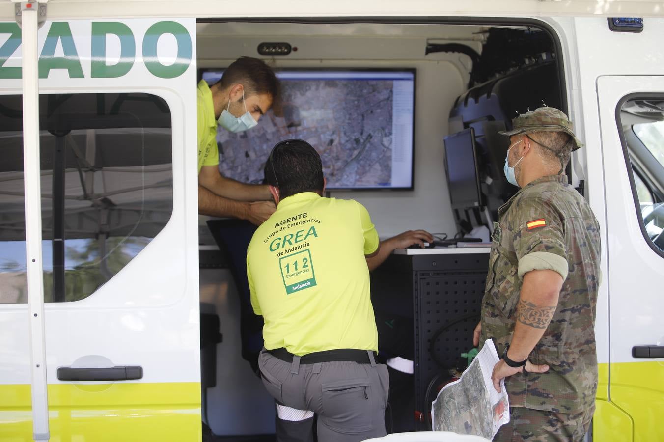 En imágenes, la búsqueda de José Morilla en Córdoba se orienta hacia la zona oeste