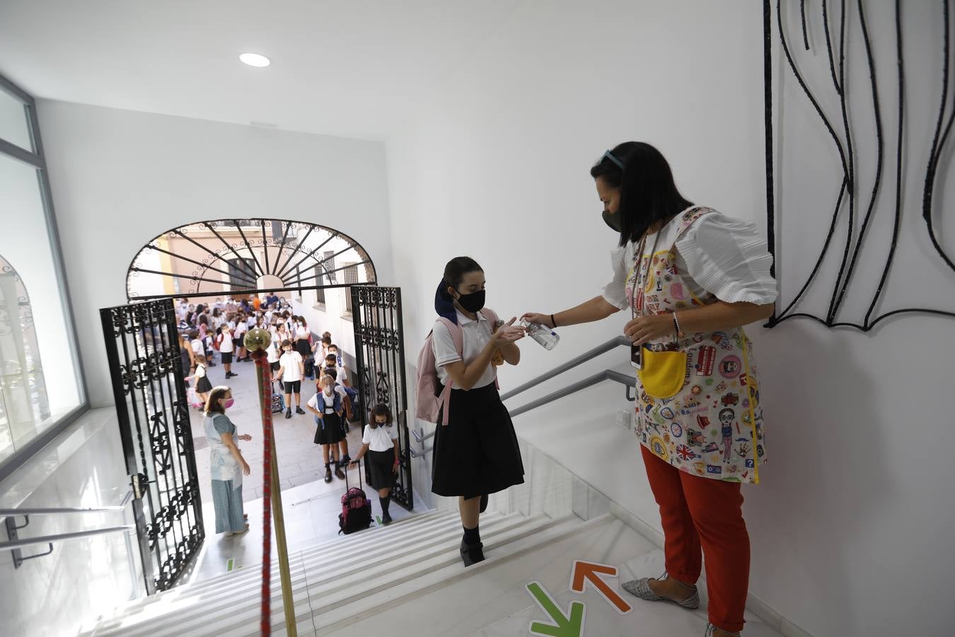 En imágenes, así ha sido la vuelta al colegio en Córdoba (II)