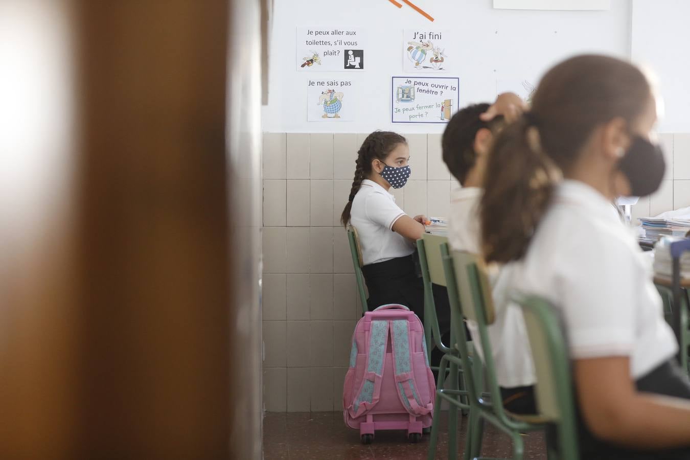 En imágenes, así ha sido la vuelta al colegio en Córdoba (II)