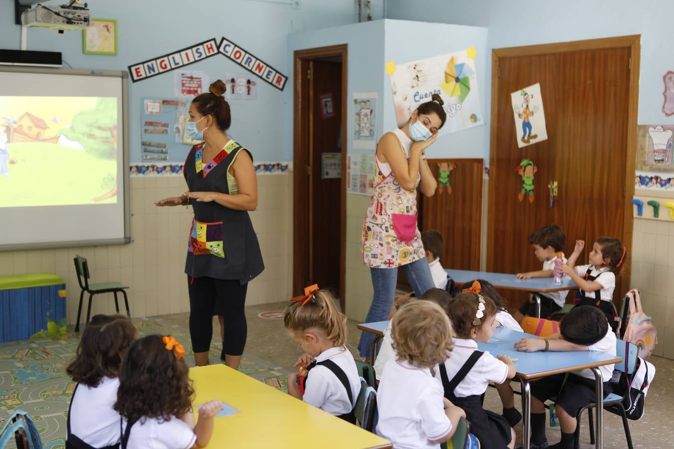 En imágenes, así ha sido la vuelta al colegio en Córdoba (II)