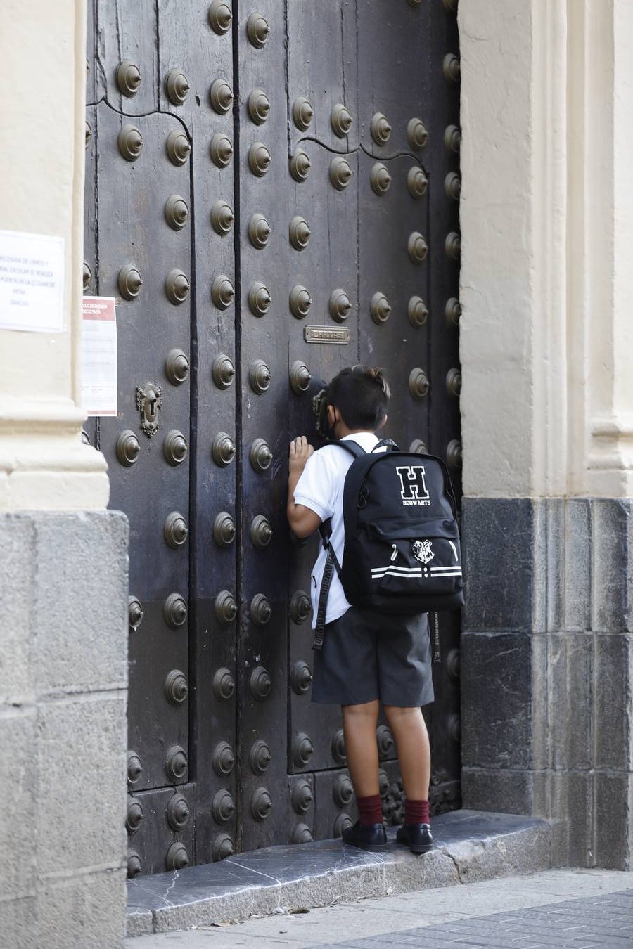 En imágenes, así ha sido la vuelta al colegio en Córdoba (I)