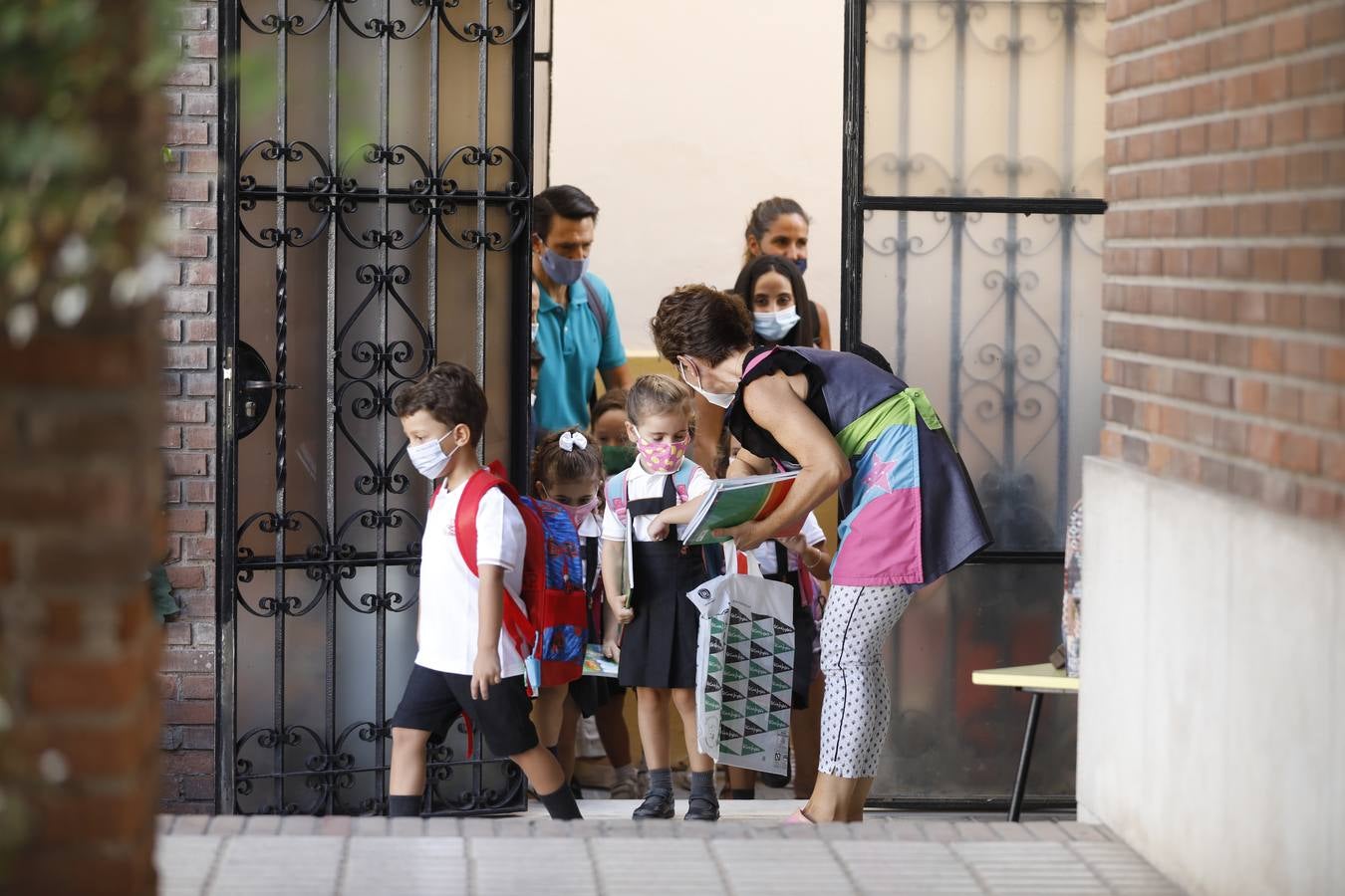 En imágenes, así ha sido la vuelta al colegio en Córdoba (II)