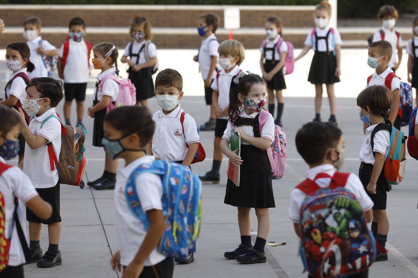 En imágenes, así ha sido la vuelta al colegio en Córdoba (II)