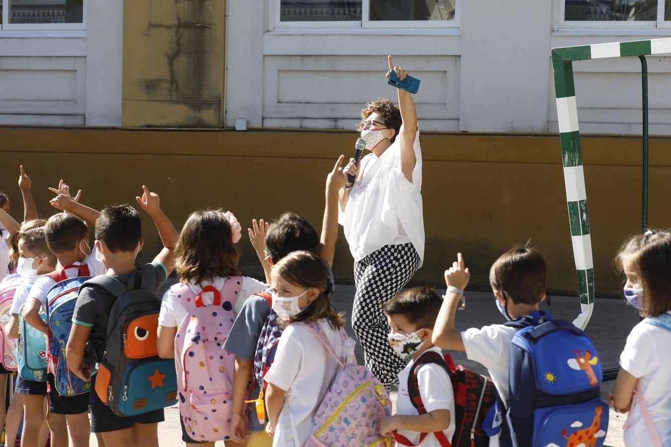 En imágenes, así ha sido la vuelta al colegio en Córdoba (II)