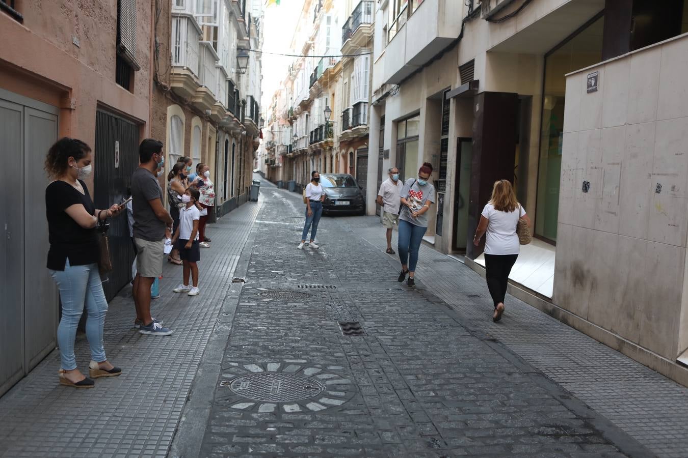 La vuelta al cole en imágenes tras seis meses de aislamiento