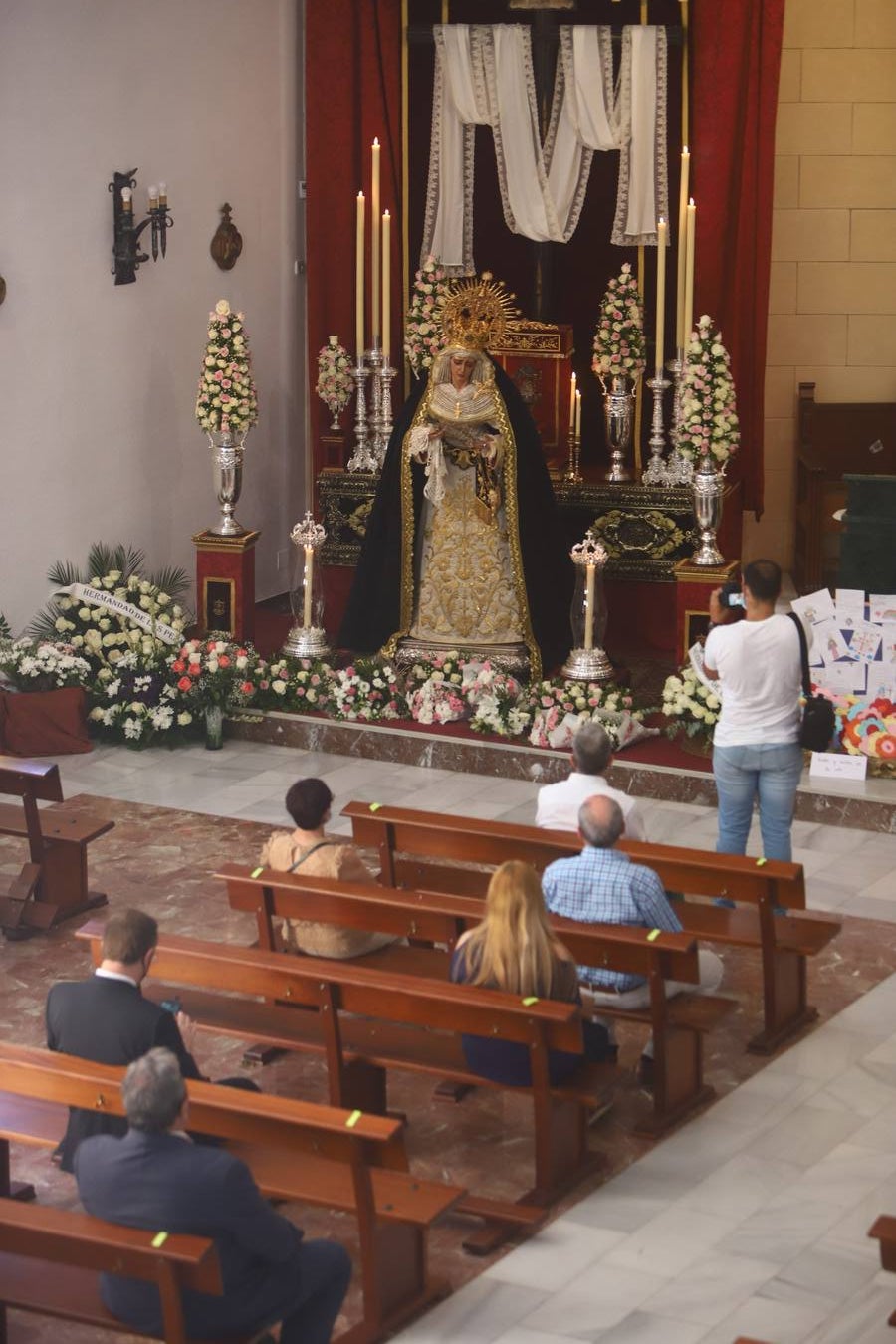 La Soledad de Córdoba en su primer día en Guadalupe, en imágenes