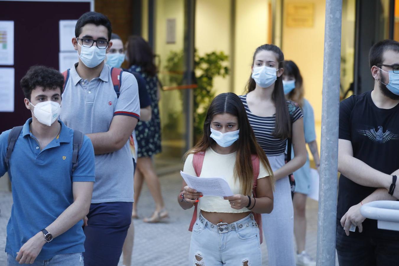 La Selectividad de septiembre en Córdoba, en imágenes