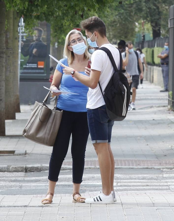 Así se han desarrollado los exámenes de Selectividad en Sevilla