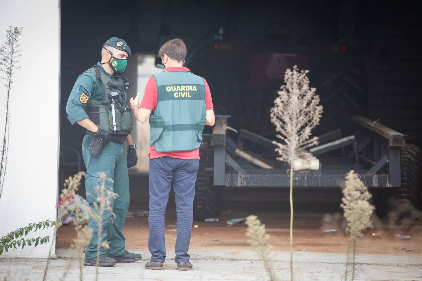 Macrorredada de la Guardia Civil contra el tráfico de hachís