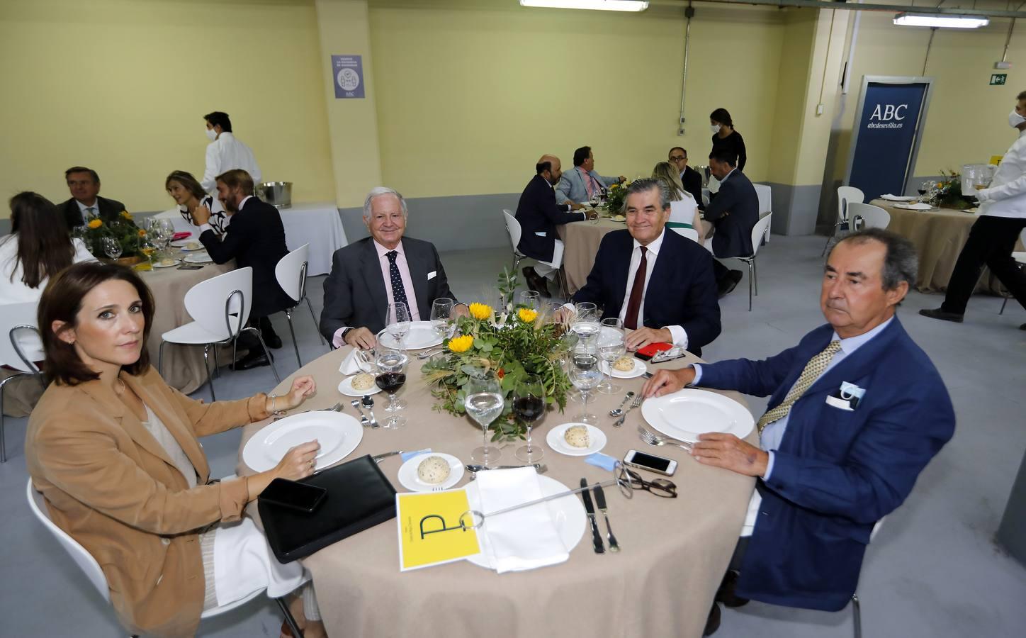 Carmen González Velázquez, José Gandía Giner, Juan Parias Sainz de Rozas y Pedro Maestre de León