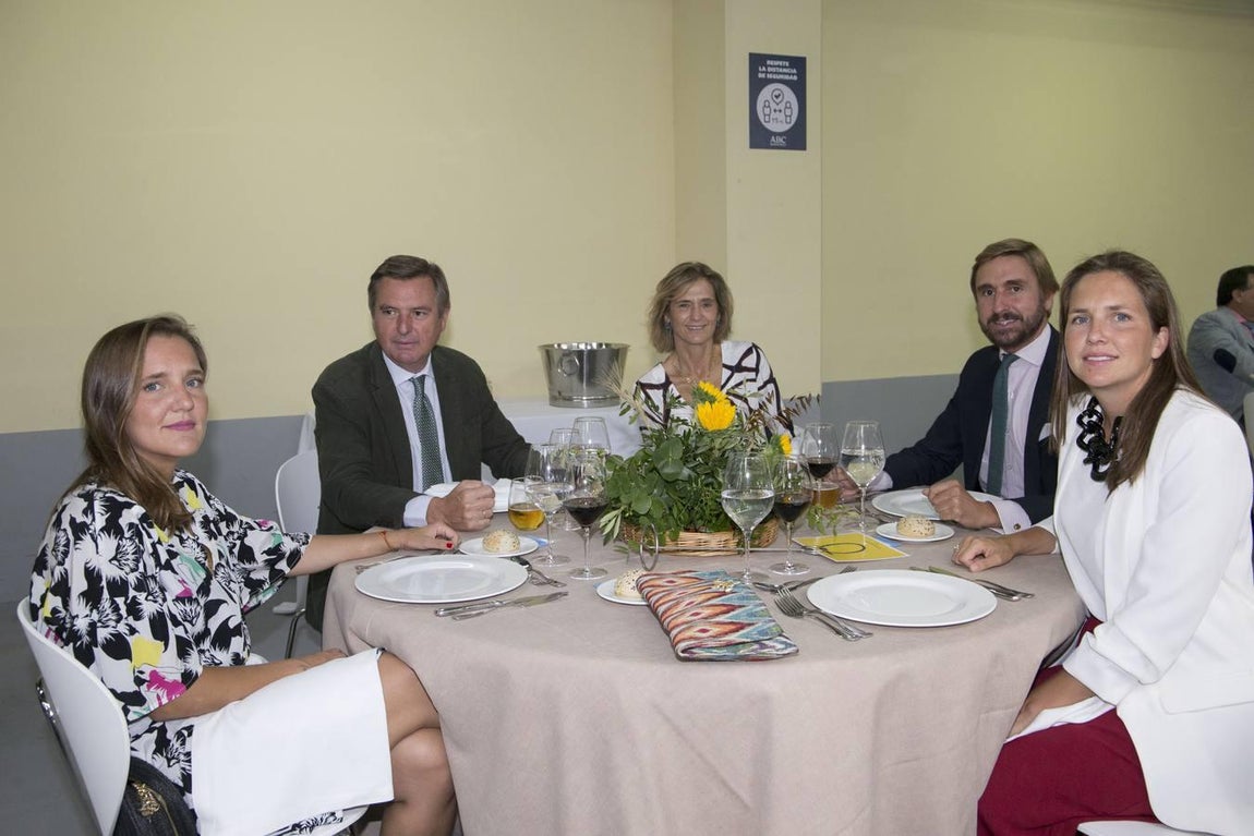 Pilar Pablo-Romero Carranza, Carlos Pablo-Romero Gil-Delgado, Zenaida Pablo-Romero Gil-Delgado, Ignacio Ladrón de Guevara Ruiz