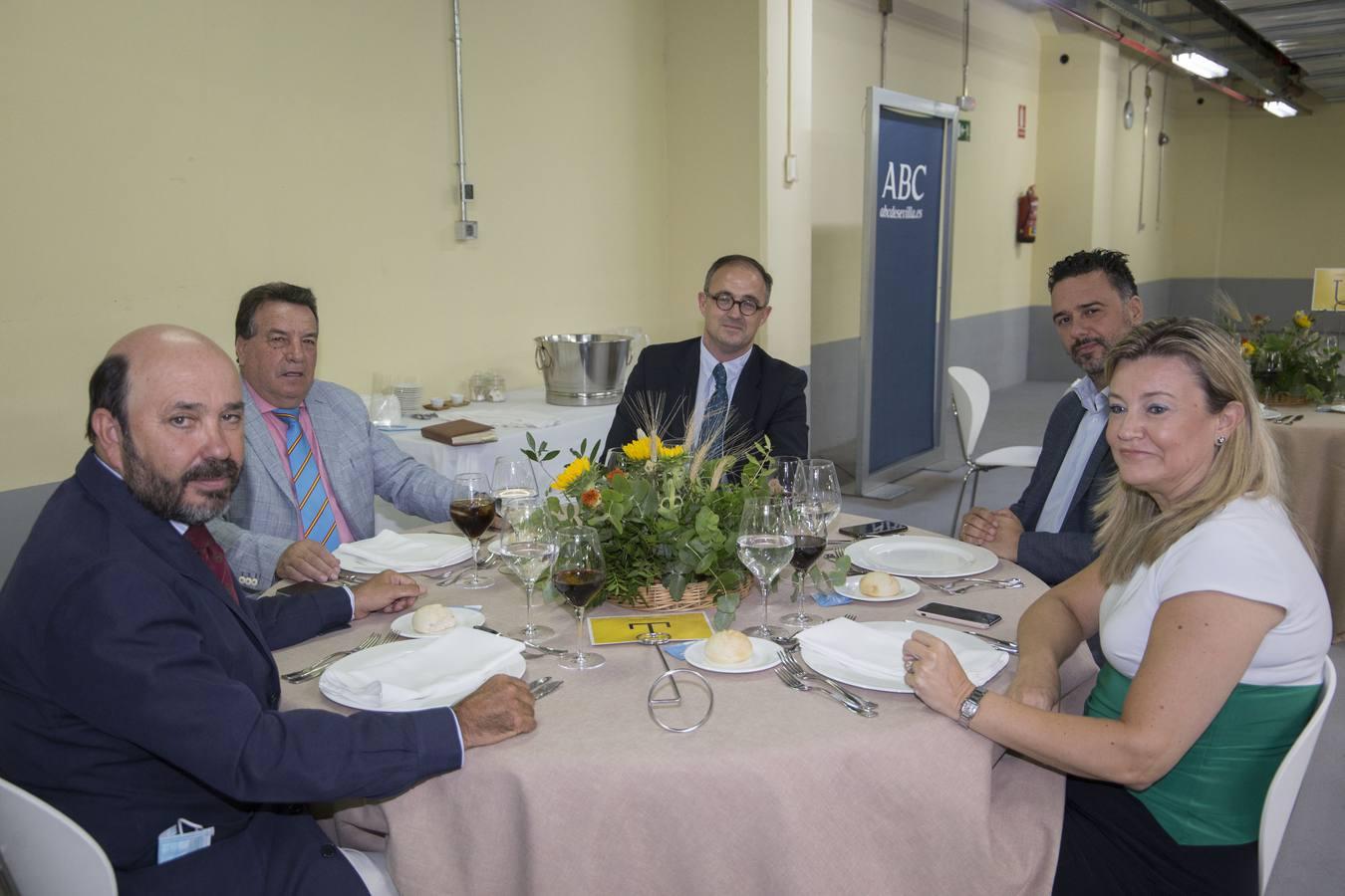 Carlos Loring Lasarte, José de Segura Moreno, José Miguel Martín Pelegrín, Raúl Jiménez Jiménez y Cristina de Toro Navero