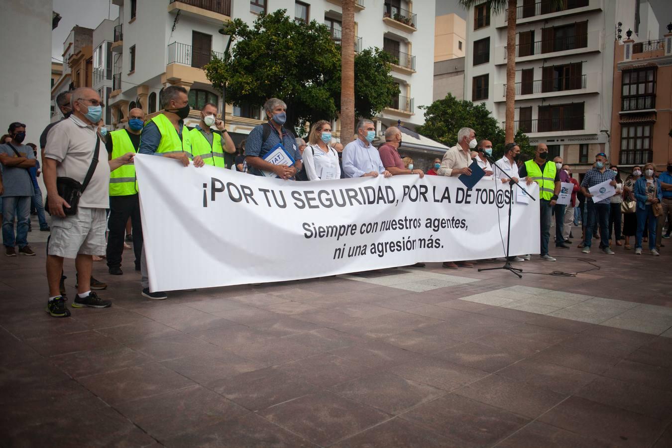 Manifestación contra el narcotráfico en el campo de Gibraltar