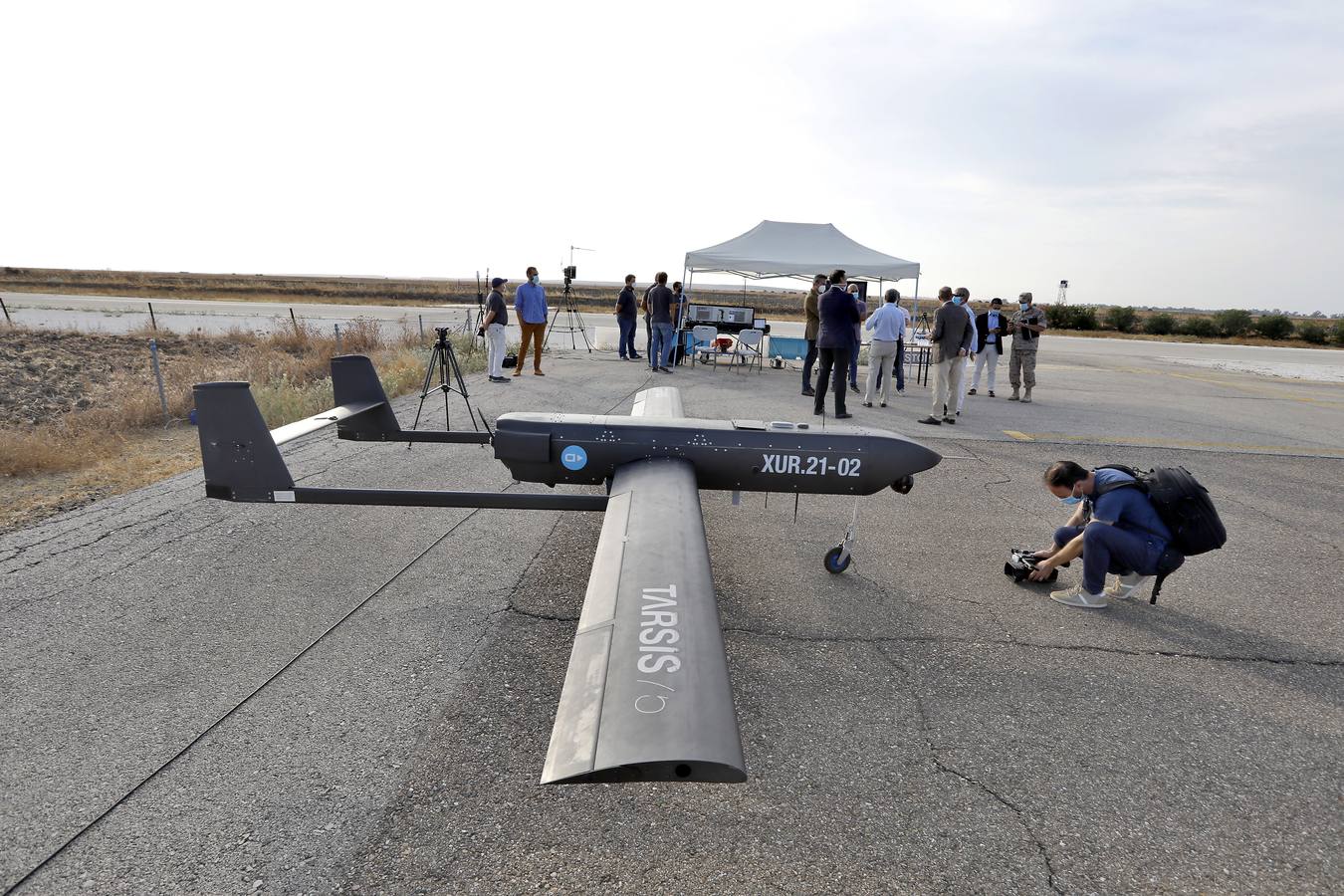 Fotogalería: Los drones de Aertec, en pleno vuelo