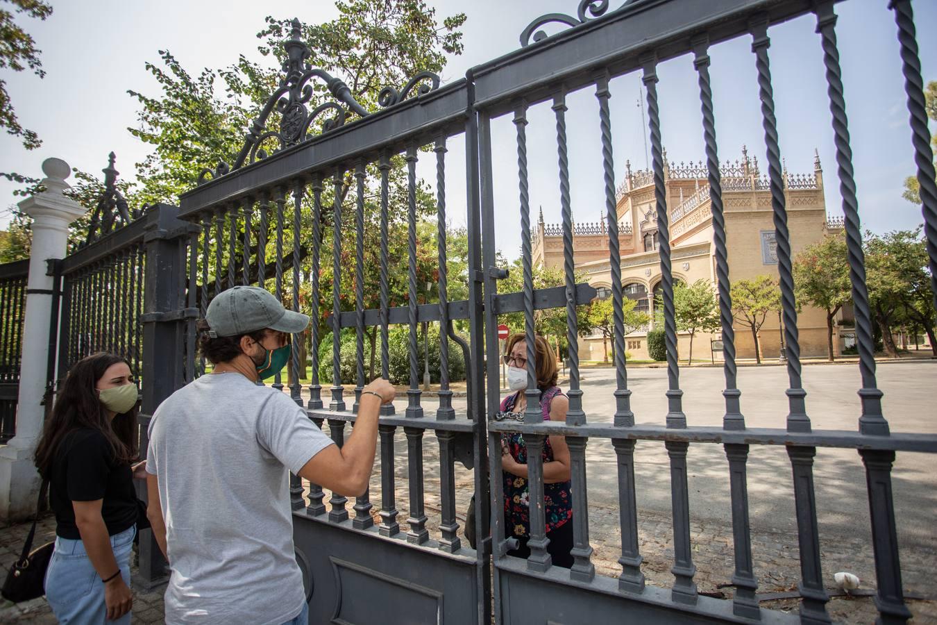 Los parques de Sevilla, cerrados desde el viernes