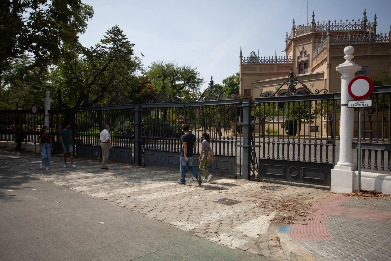 Los parques de Sevilla, cerrados desde el viernes