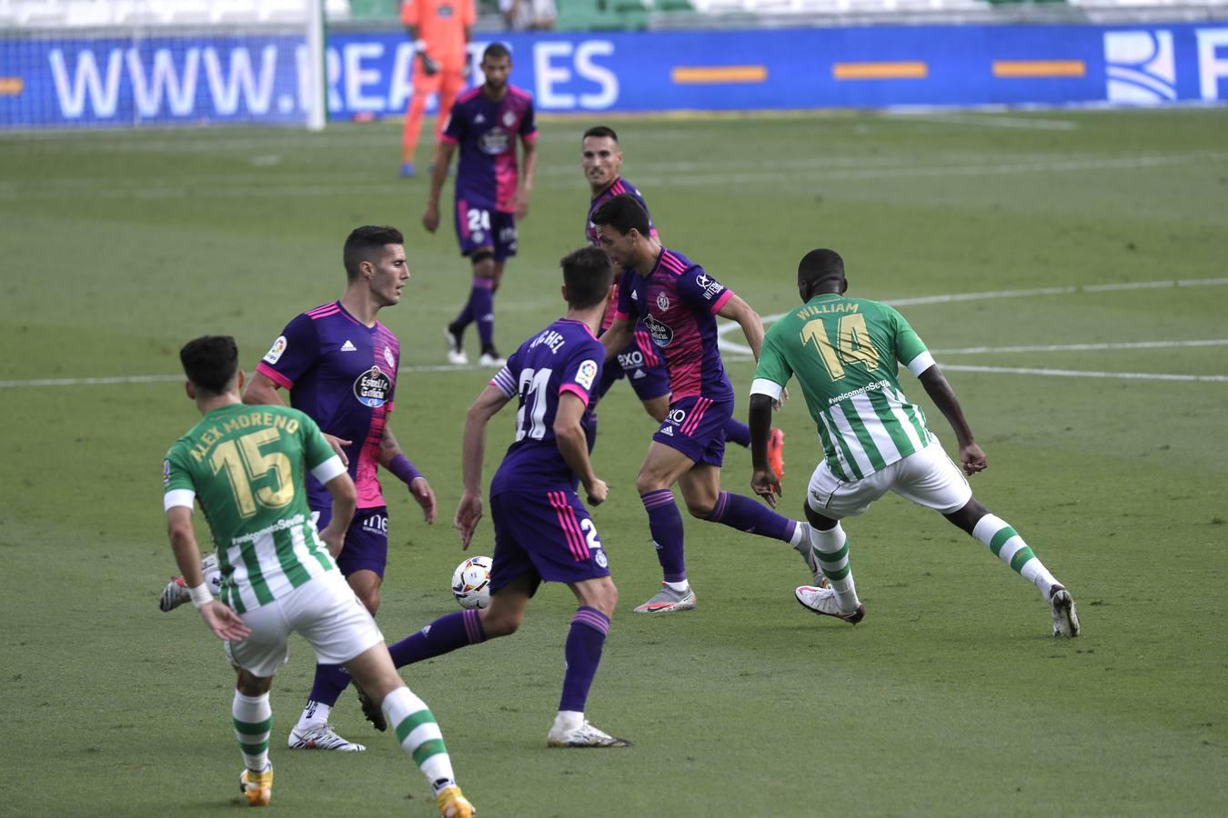 El partido Betis-Valladolid, en imágenes