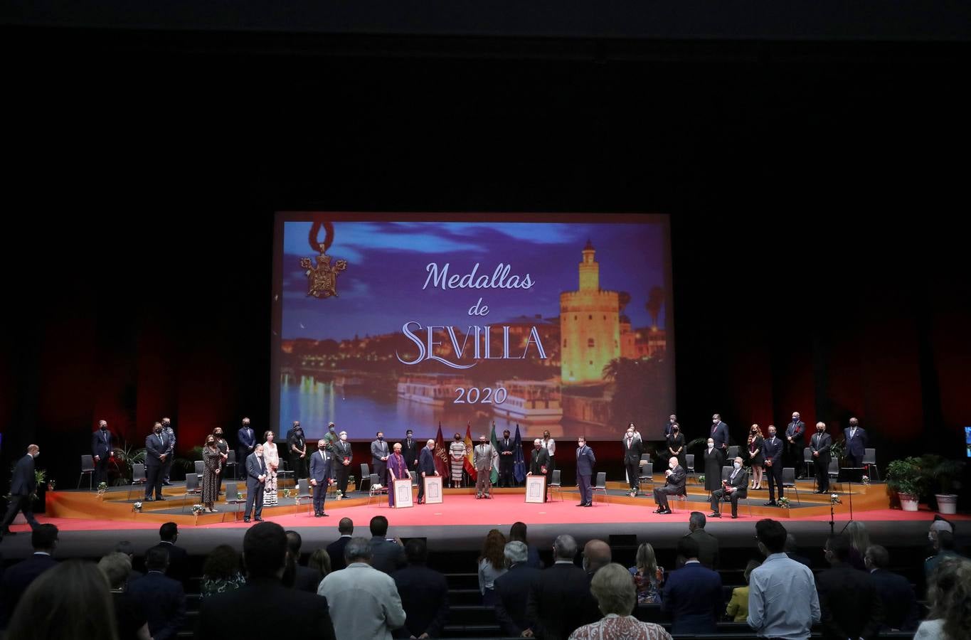 La entrega de las medallas de la ciudad de Sevilla, en imágenes (I)