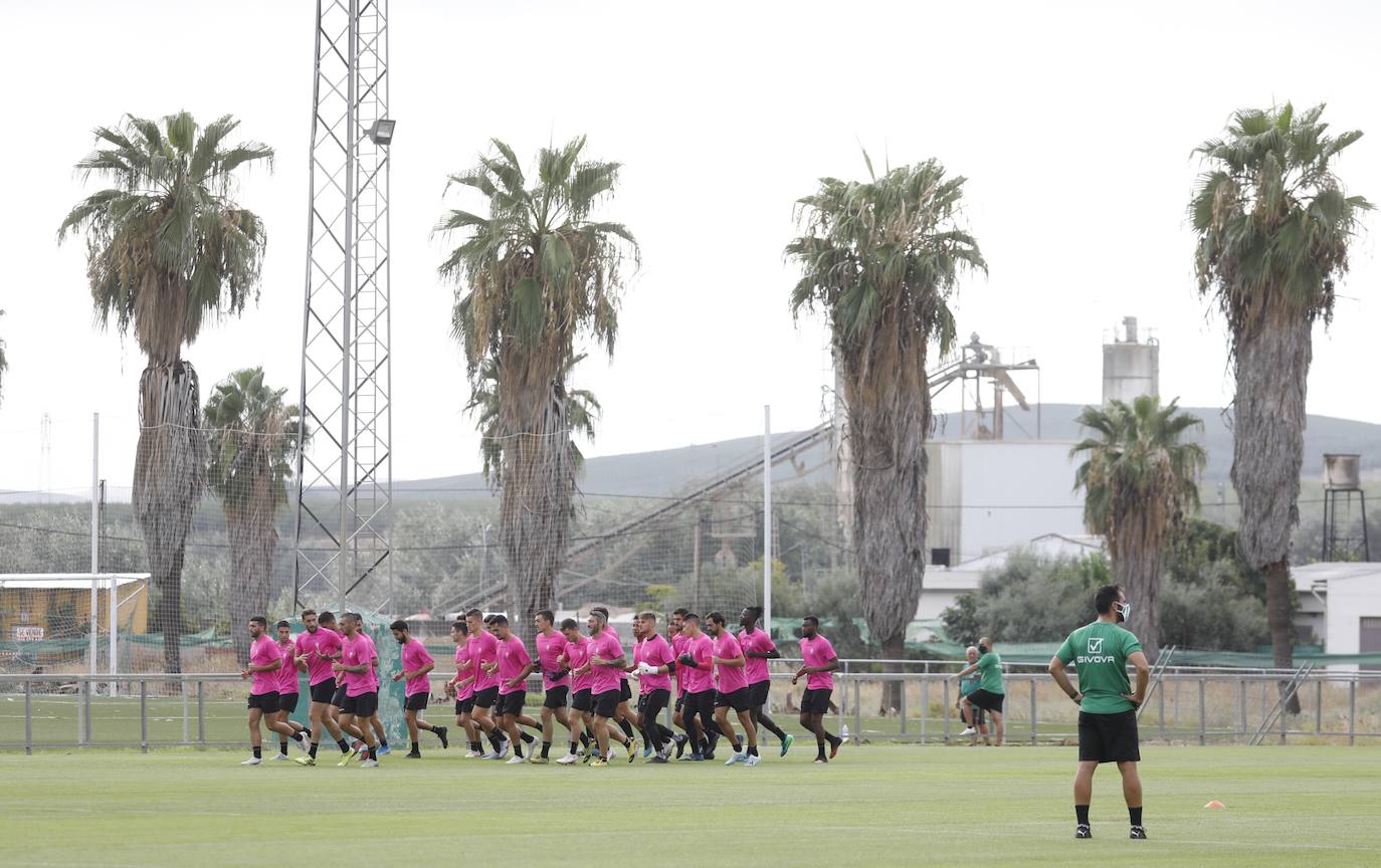 El entrenamiento del Córdoba CF, en imágenes