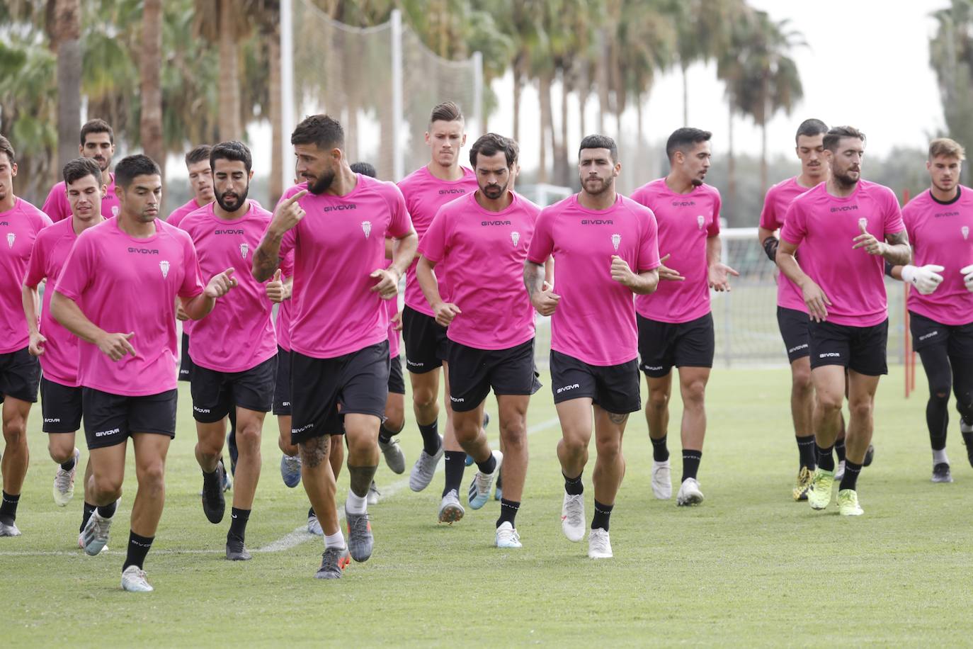 El entrenamiento del Córdoba CF, en imágenes