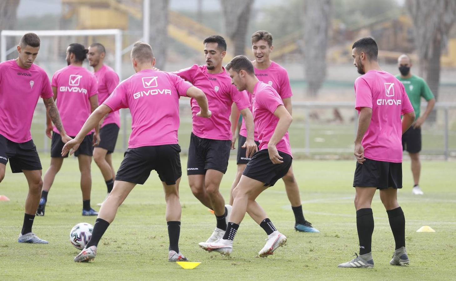 El entrenamiento del Córdoba CF, en imágenes