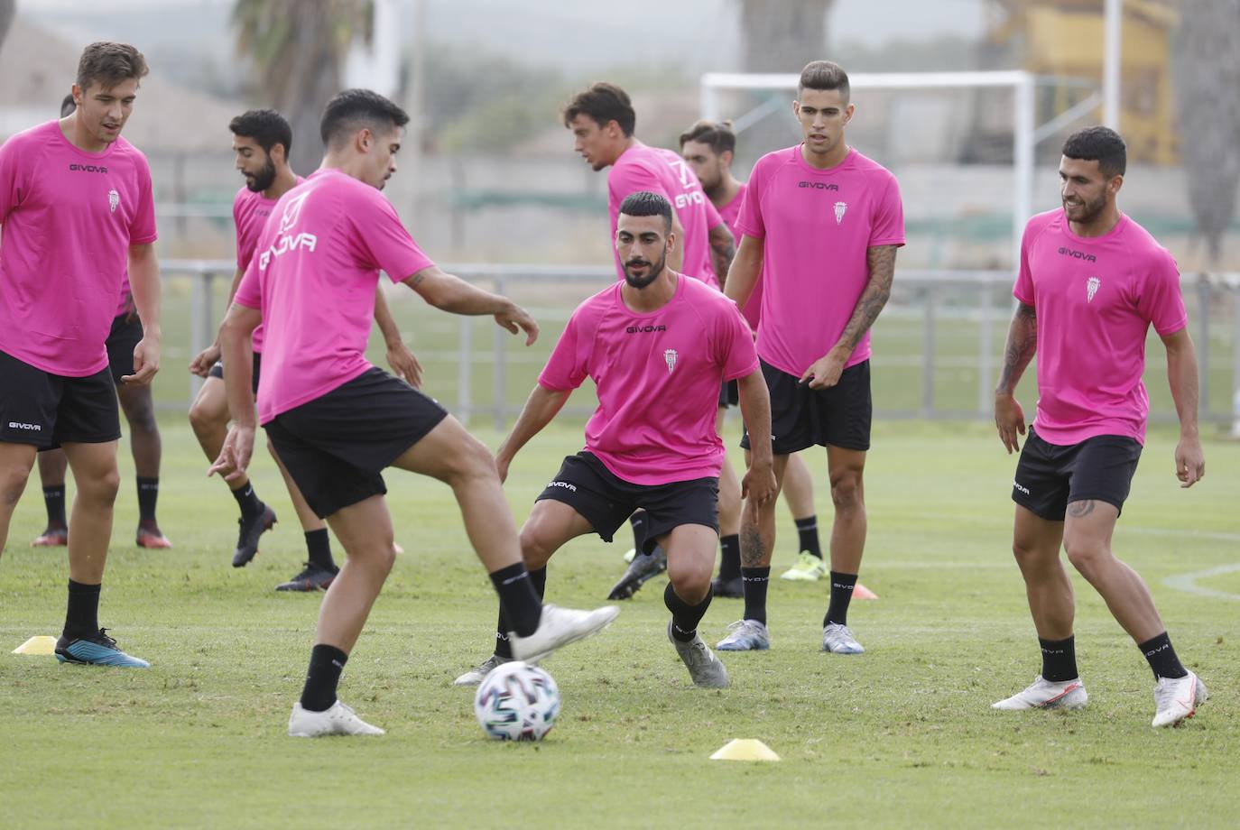 El entrenamiento del Córdoba CF, en imágenes