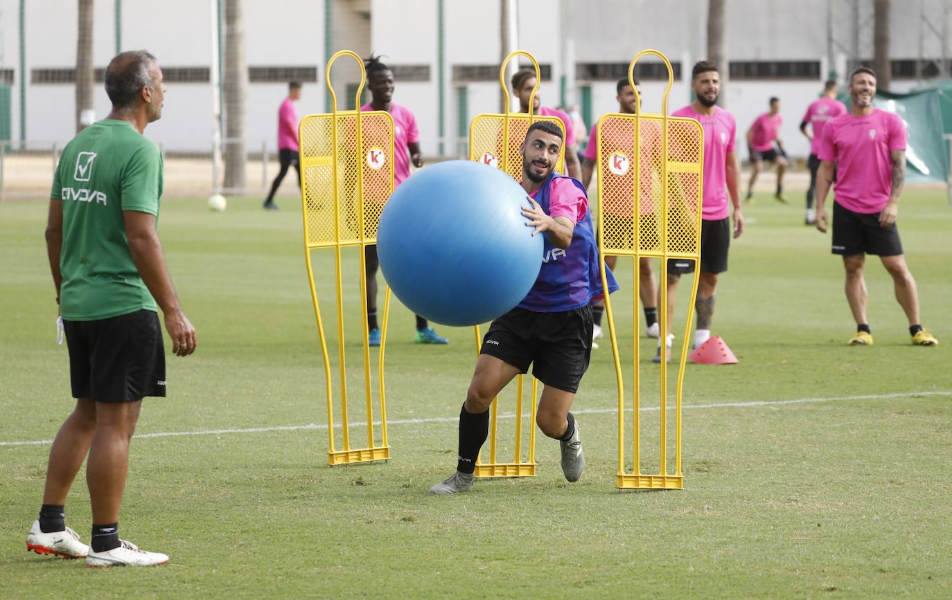 El entrenamiento del Córdoba CF, en imágenes