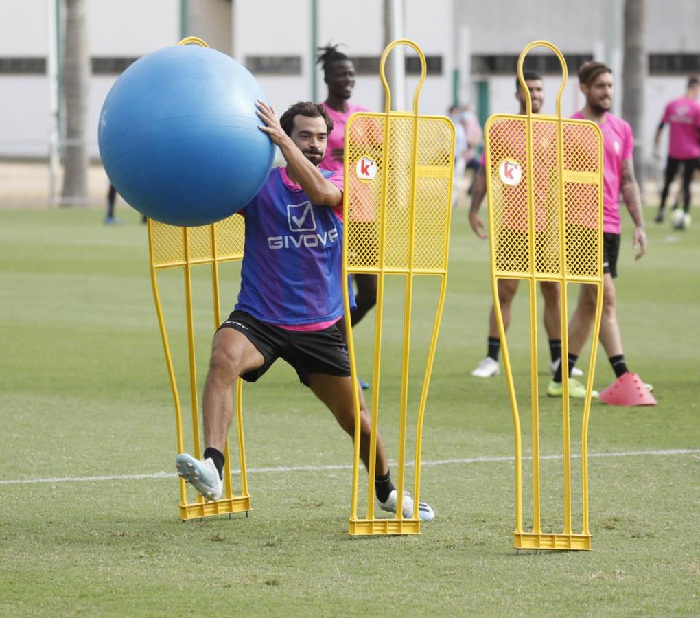 El entrenamiento del Córdoba CF, en imágenes