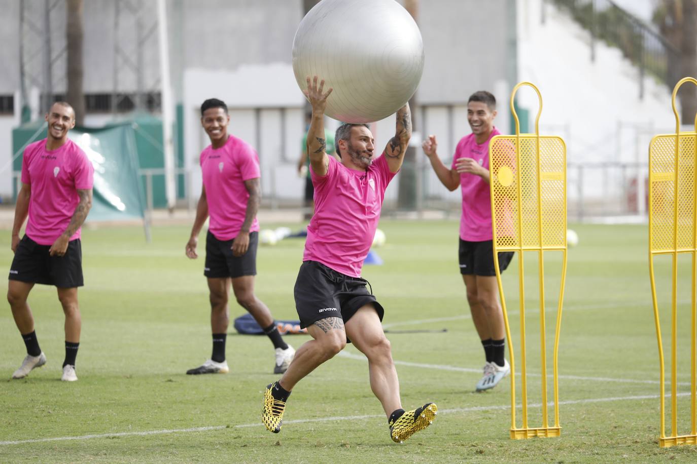 El entrenamiento del Córdoba CF, en imágenes