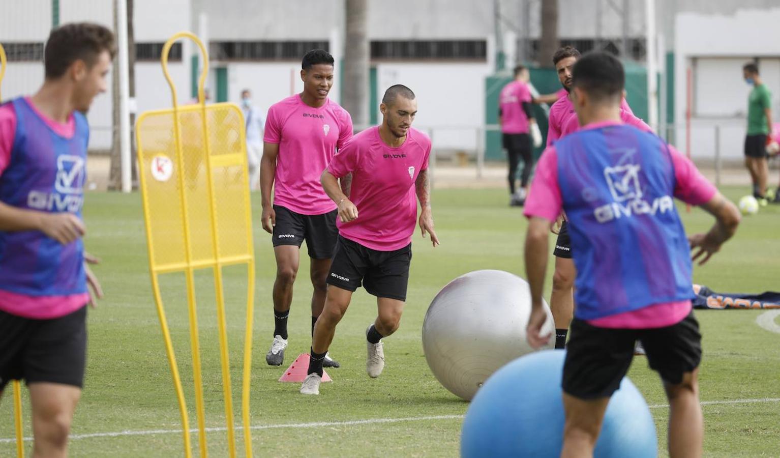 El entrenamiento del Córdoba CF, en imágenes