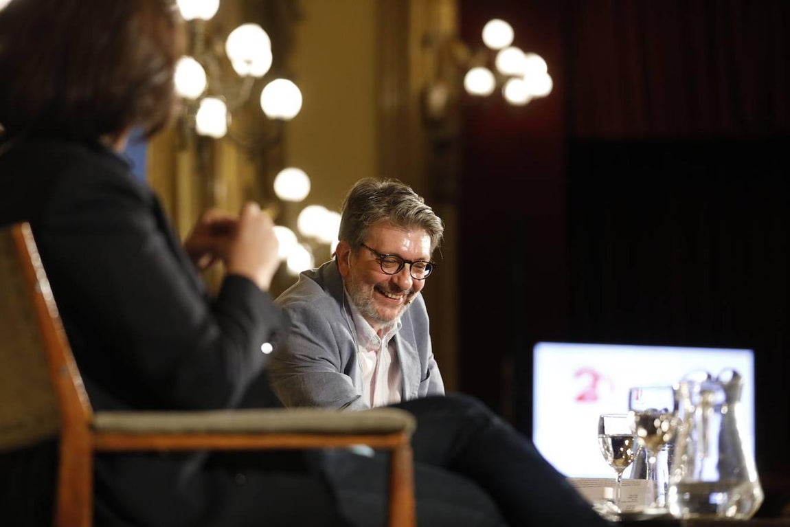 El coloquio de Ignacio Camacho y Rosa Belmonte en Córdoba, en imágenes