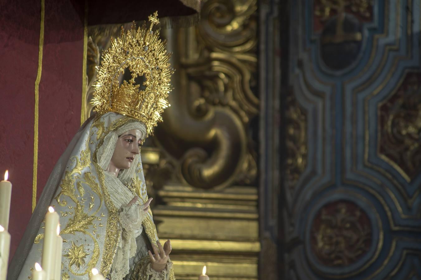 El altar de la Virgen de la Merced de Pasión