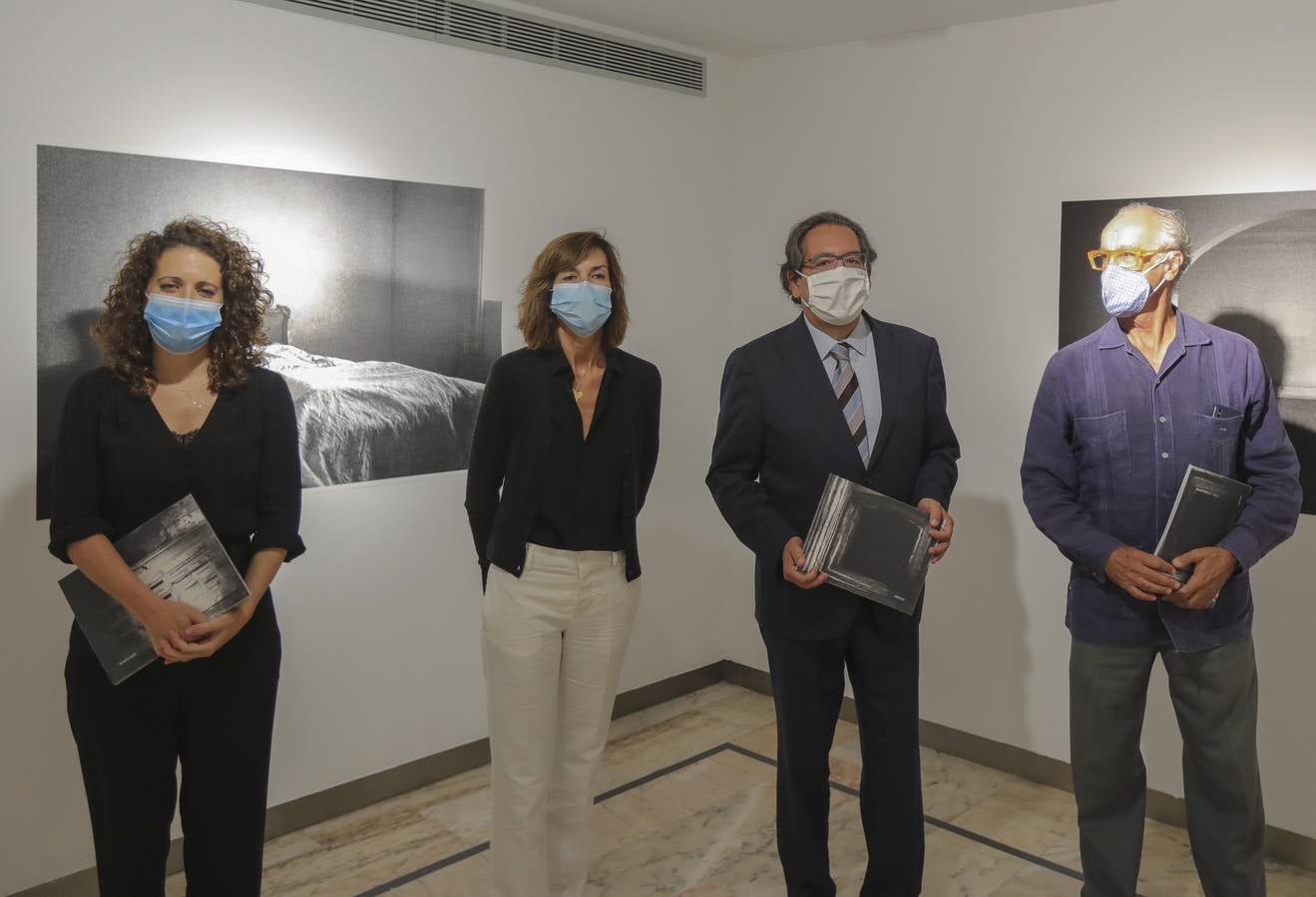 Inauguración de la exposición «El tiempo vencido» en la Fundación Cajasol