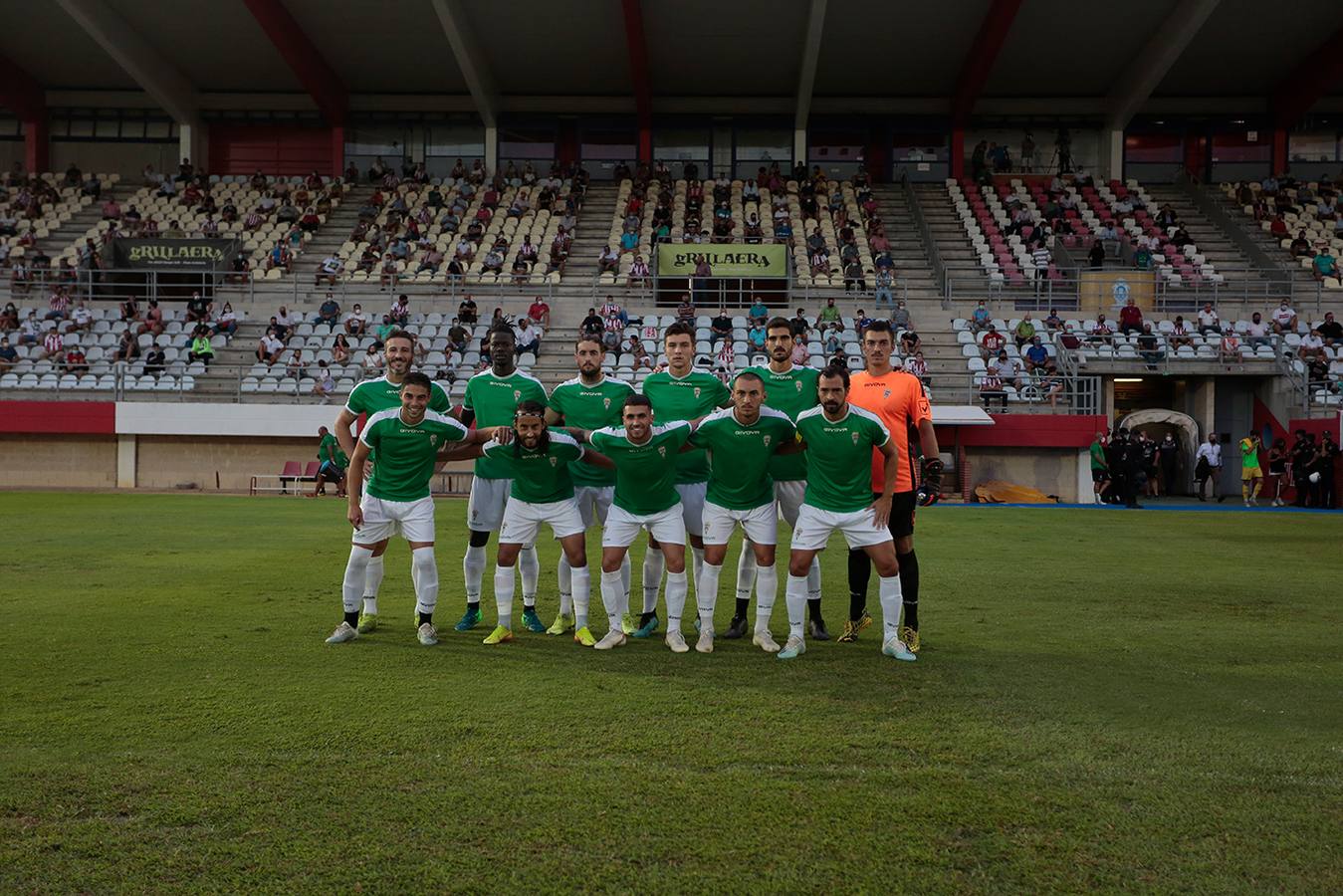 El Algeciras-Córdoba CF y la celebración de los goles, en imágenes