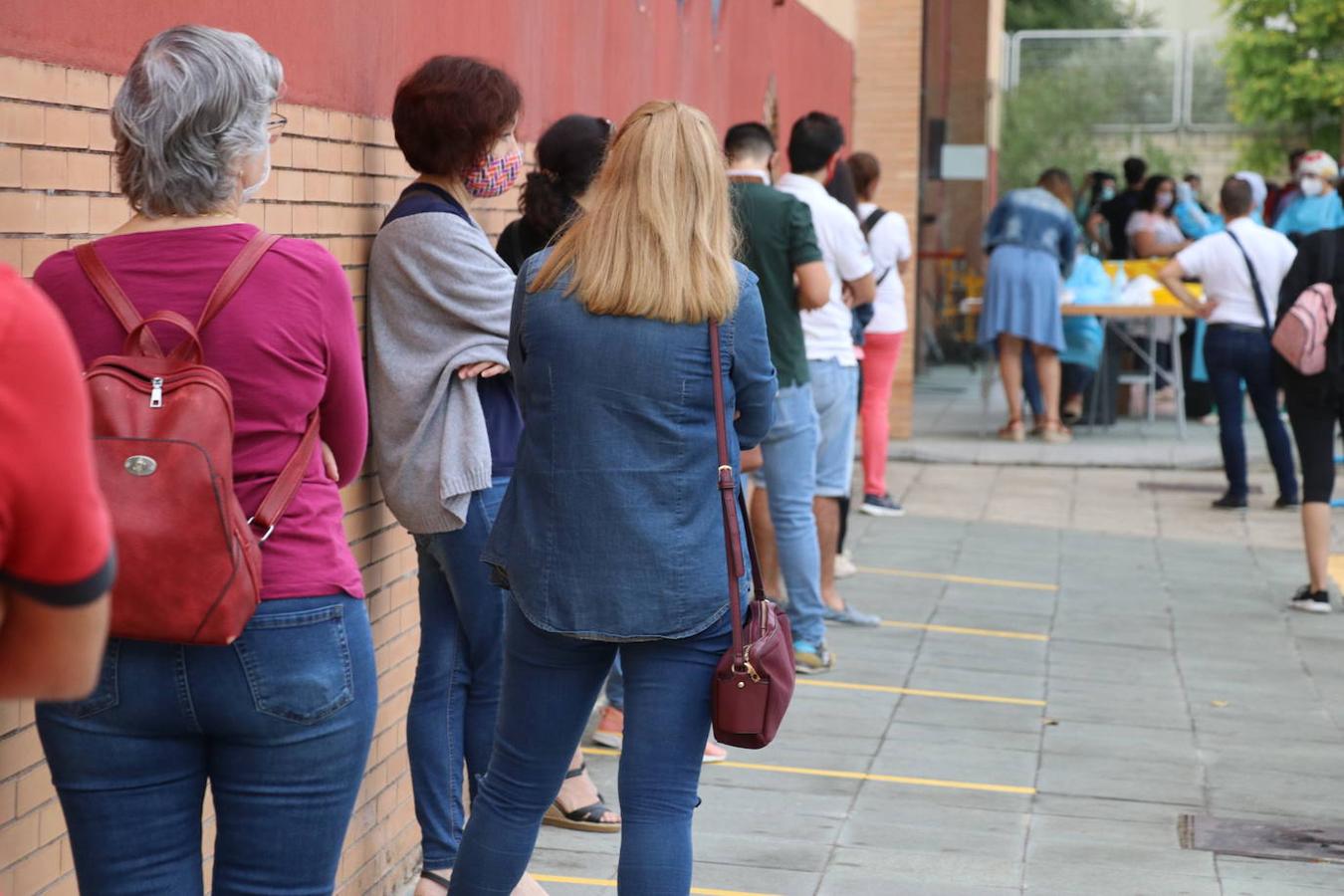 El cribado masivo de Lucena, en imágenes