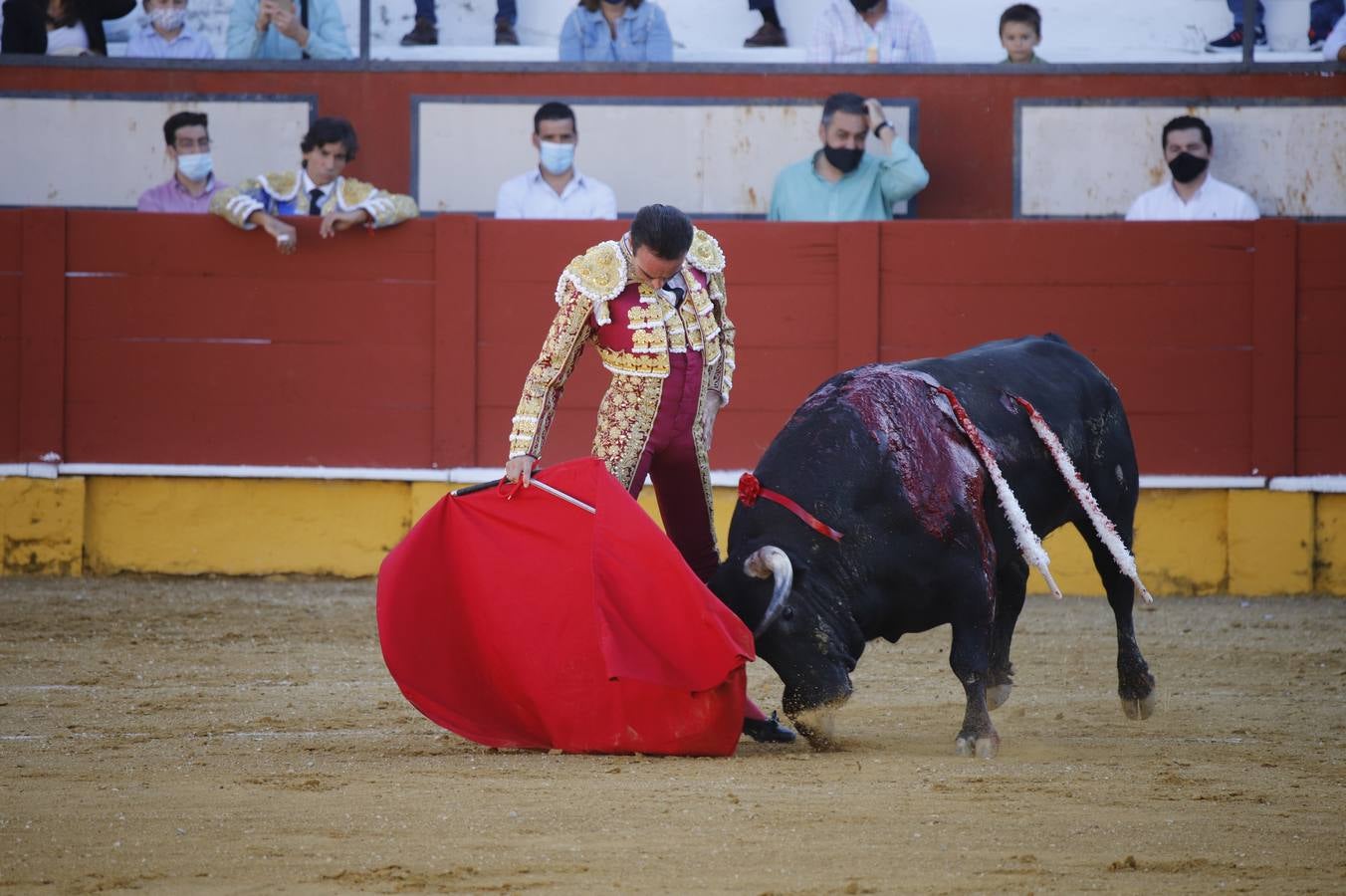 El «mano a mano» de enrique Ponce y Curro Díaz en Cabra, en imágenes (I)