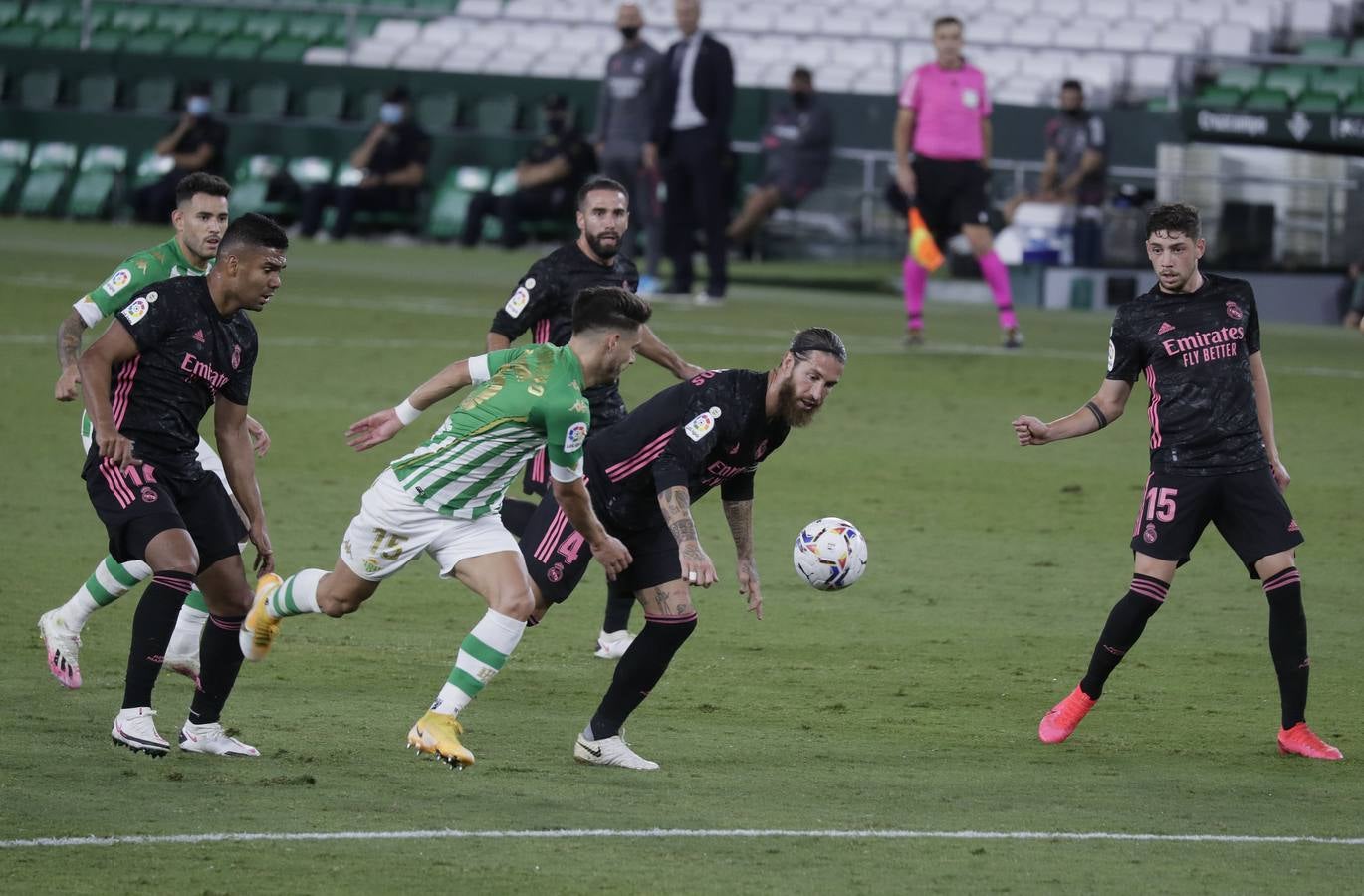 Las mejores imágenes del partido entre el Real Betis y el Real Madrid