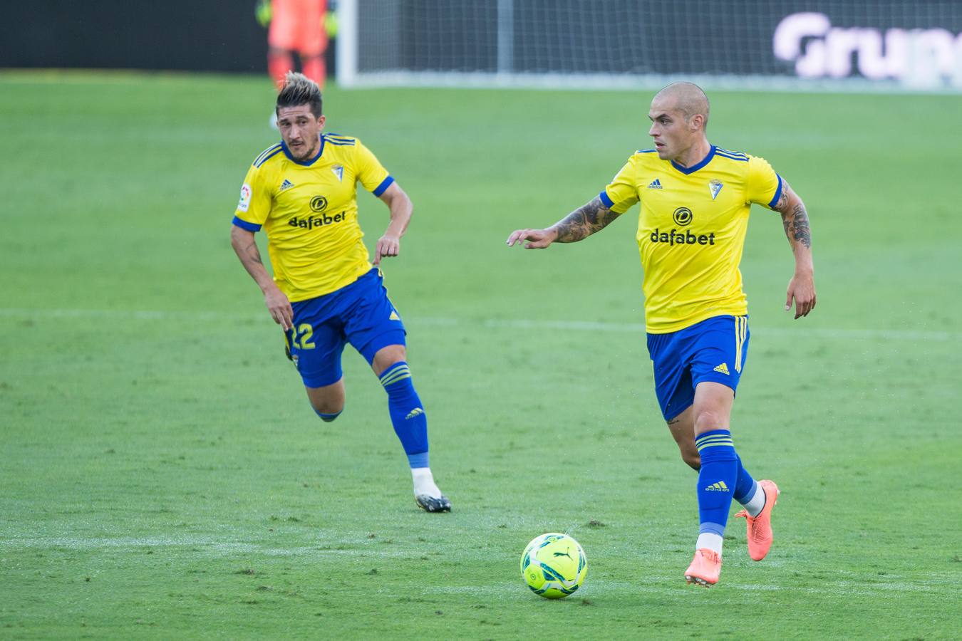 Las mejores imágenes del partido entre el Cádiz C.F. y el Sevilla F.C.