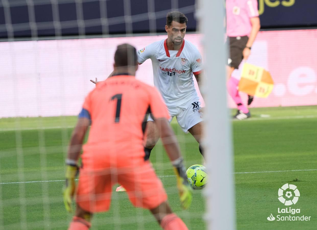 Las mejores imágenes del partido entre el Cádiz C.F. y el Sevilla F.C.