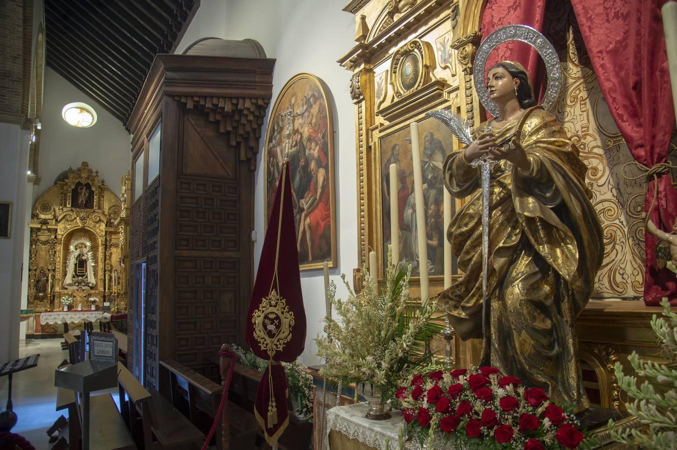 Santa Lucía, en el día de su no salida