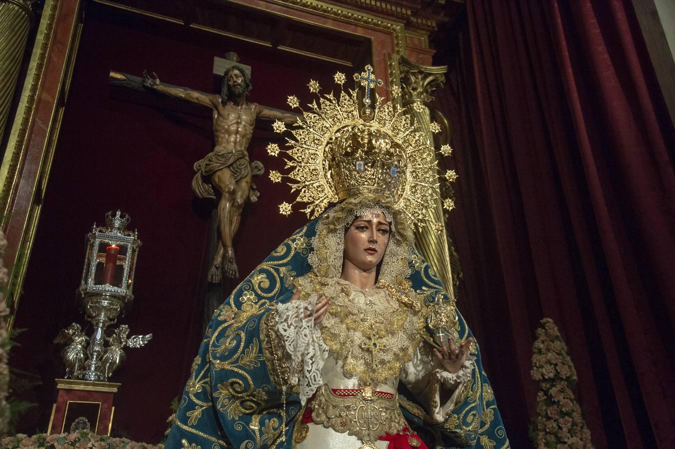 El «besamanos» de la Virgen de Consolación de la Sed