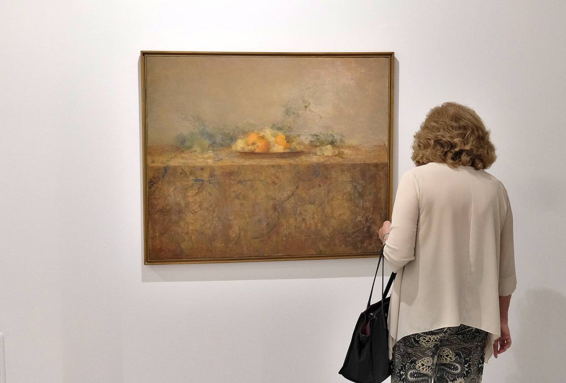 Inauguración de la exposición de Carmen Laffón en la Fundación Cajasol