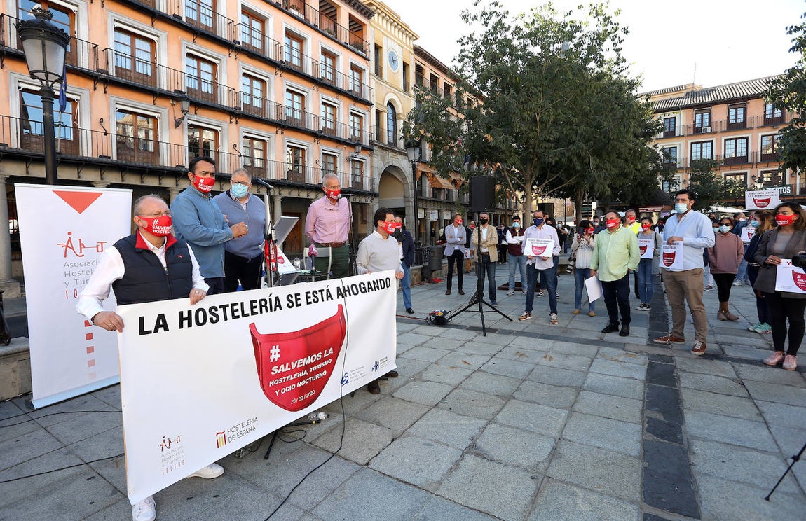 Concentración de los hosteleros