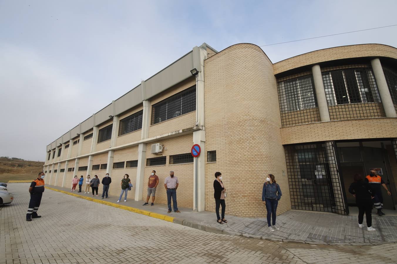 El cribado masivo en Almodóvar del Río, en imágenes