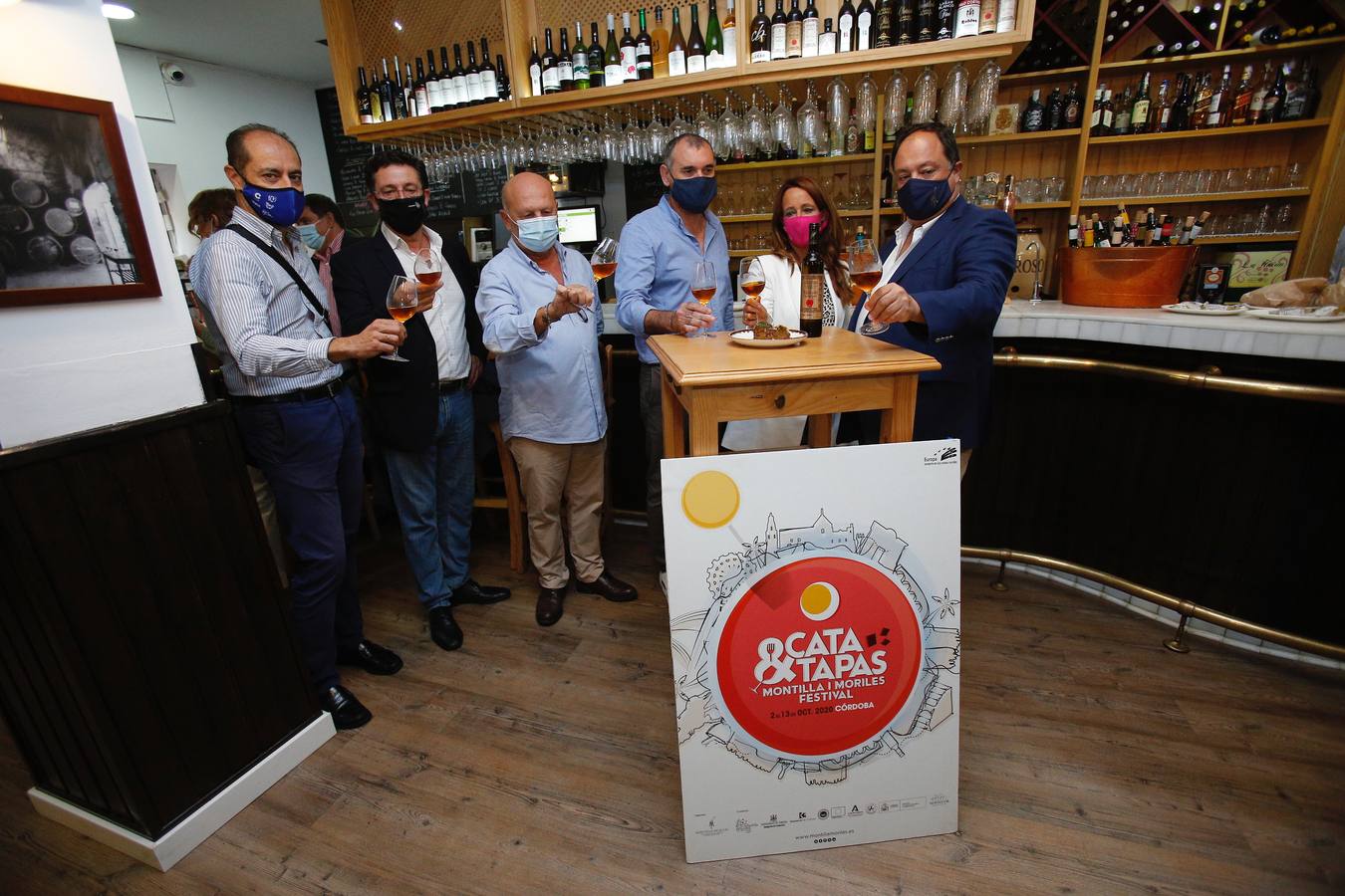 En imágenes, la inauguración de la Cata Montilla-Moriles 2020 «Cata&amp;amp;Tapas Festival»